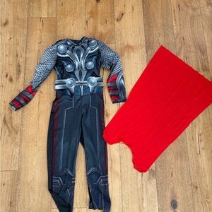 Marvel Avengers Thor kids Muscle Costume with Cape Medium